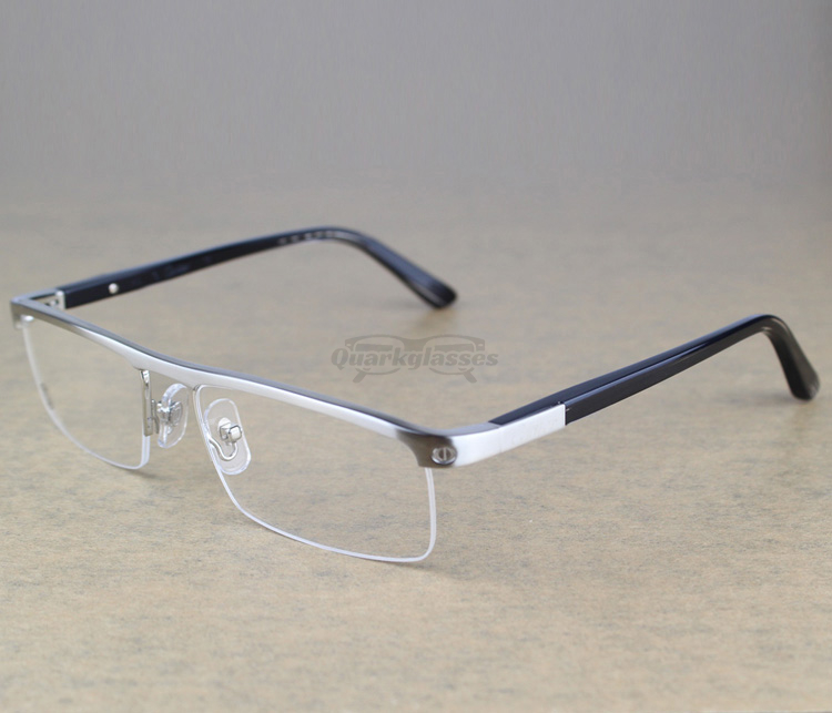 Cartier half rim discount eyeglasses