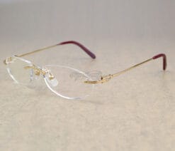 cartier-classic-hollow-out-decor-metal-rimless-optical-glasses-ct3599010-2