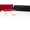 Cartier C Decor 18K GOLD Plated Full Frame Eyeglasses CT02180 (4)1