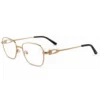 Cartier C Decor 18K GOLD Plated Titanium Full Frame Eyeglasses CT0519O (17)1