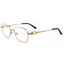 Cartier C Decor 18K GOLD Plated Titanium Full Frame Eyeglasses CT0519O (17)1