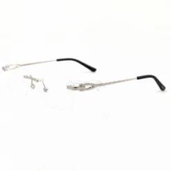 Cartier C Decor Pure Gold Plating Titanium Rimless Eyeglasses CT0521OT (14)1