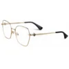 Cartier Logo Decor 18K GOLD Plated Full Frame Eyeglasses CT0413O (4)1