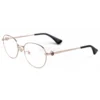 Cartier Logo Decor 18K GOLD Plated Full Frame Eyeglasses CT0491 (15)1