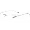 Cartier PANTHèRE Real Gold Plating Metal Rimless Eyeglasses CT0061 (11)1