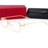 Cartier Real Gold Plating Metal C Decor Full Frame Eyeglasses CT0219 (4)1