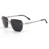 Cartier Santos De 18K GOLD Plated Titanium Rimless Sunglasses CT0512OT(14)1