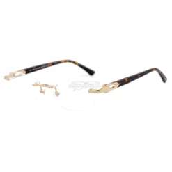 Cartier C Decor Acetate Titanium Rimless Eyeglasses CT0318 (4)