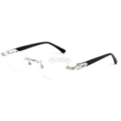 Cartier C Decor Acetate Titanium Rimless Eyeglasses CT0455 (13)