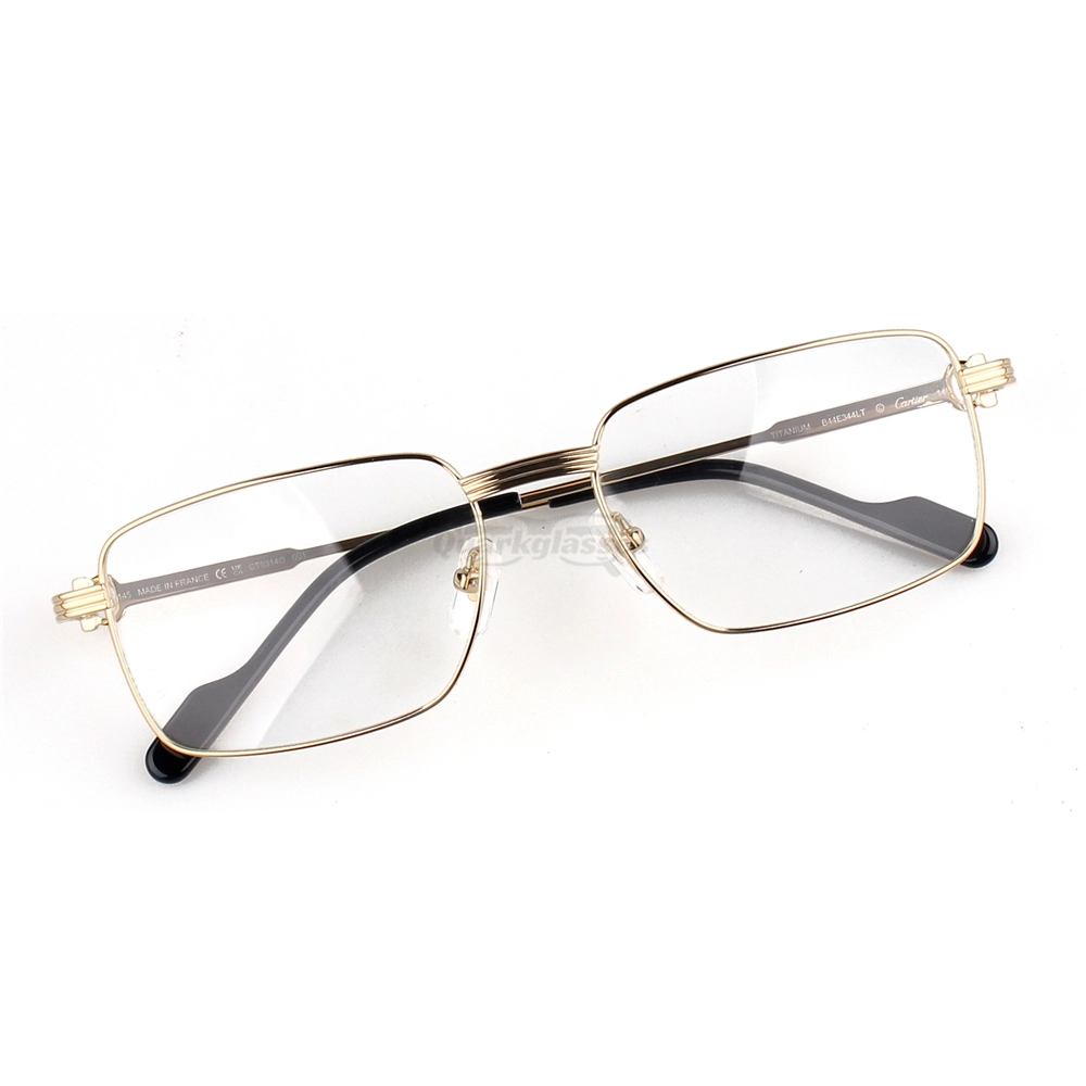 Cartier C Decor Titanium Acetate Full Frame Eyeglasses CT0314 (2)
