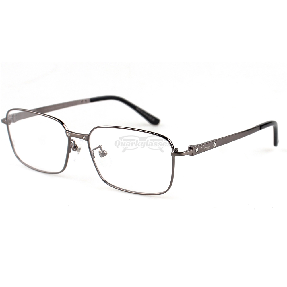 Cartier Santos De Titanium Acetate Full Frame Eyeglasses CT0555 (12)