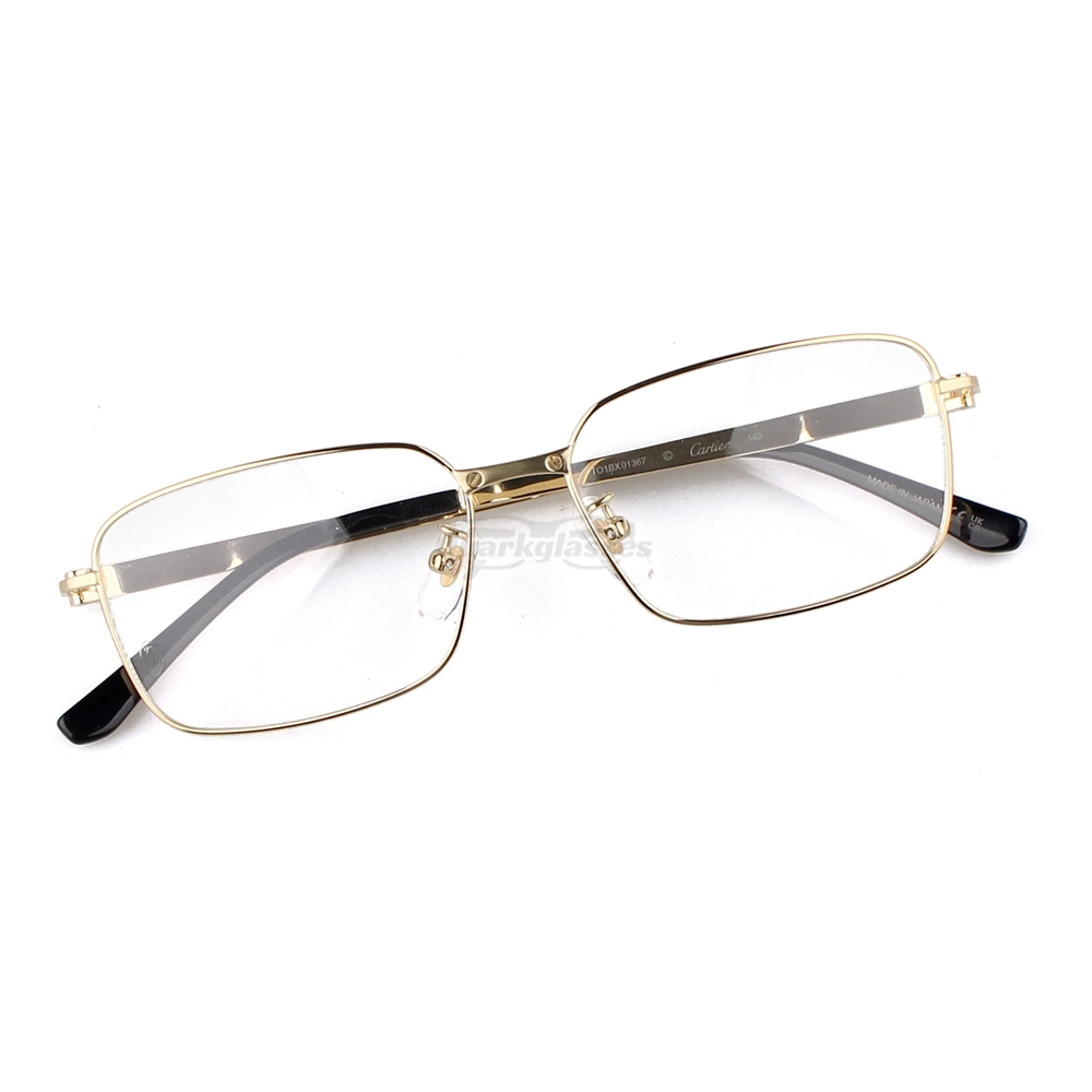 Cartier Santos De Titanium Acetate Full Frame Eyeglasses CT0555 (2)