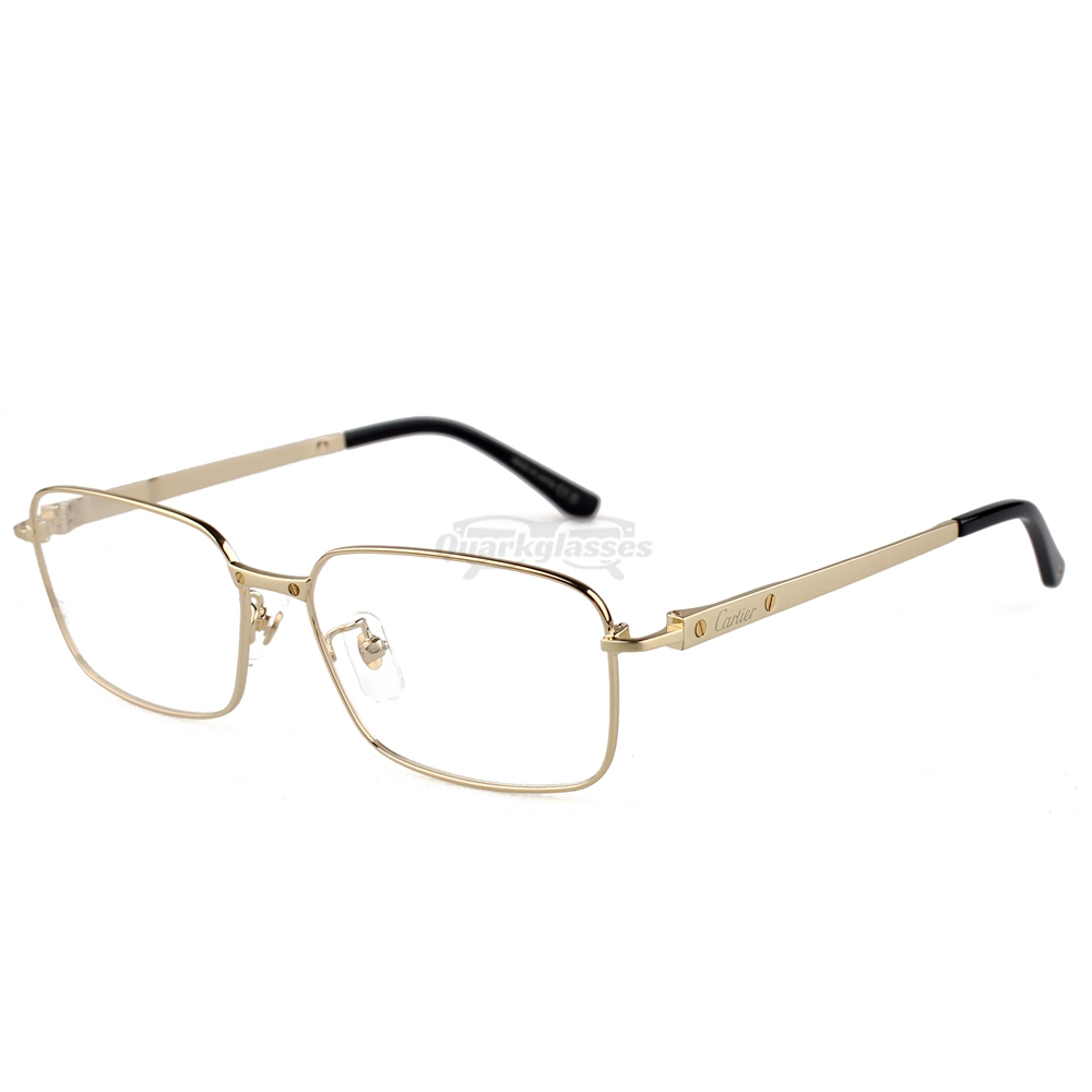 Cartier Santos De Titanium Acetate Full Frame Eyeglasses CT0555 (4)
