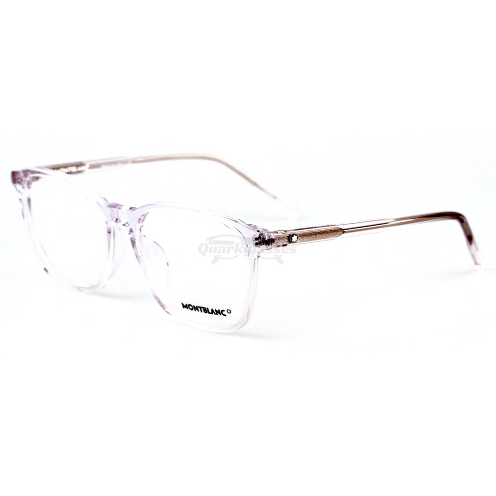 Montblanc Snowcap Emblem Acetate Full Frame Eyeglasses MB0085 (17)