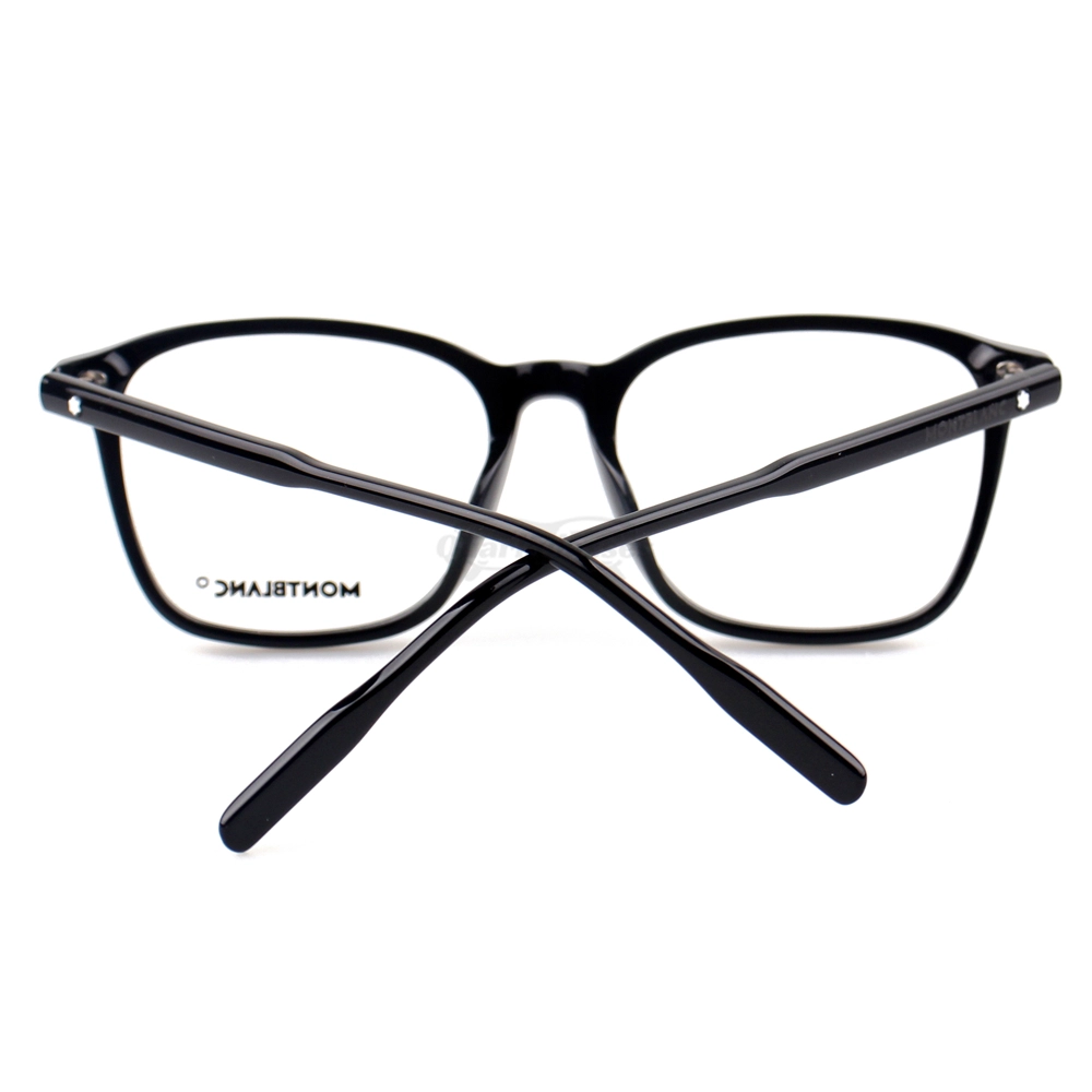 Montblanc Snowcap Emblem Acetate Full Frame Eyeglasses MB0085 (6)