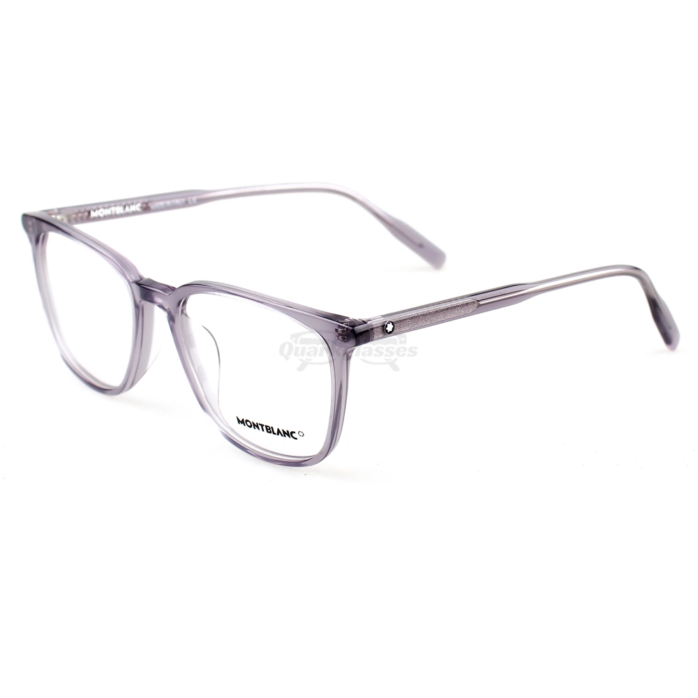 Montblanc Snowcap Emblem Acetate Full Frame Eyeglasses MB0089 (13)