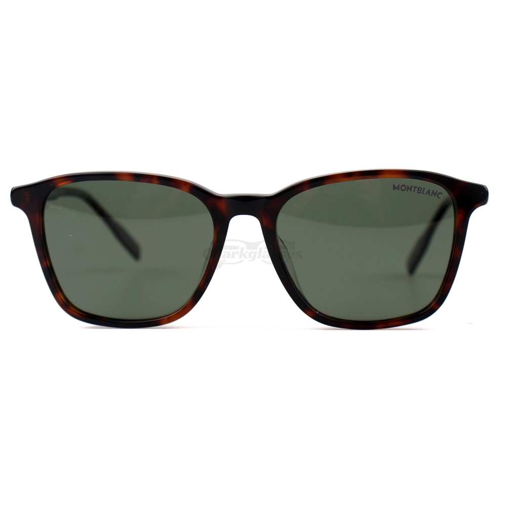 Montblanc Snowcap Emblem Acetate Full Frame Sunglasses MB0082 (19)