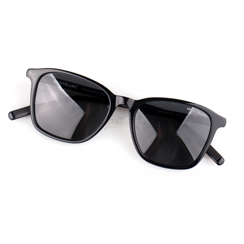 Montblanc Snowcap Emblem Acetate Full Frame Sunglasses MB0082 (5)