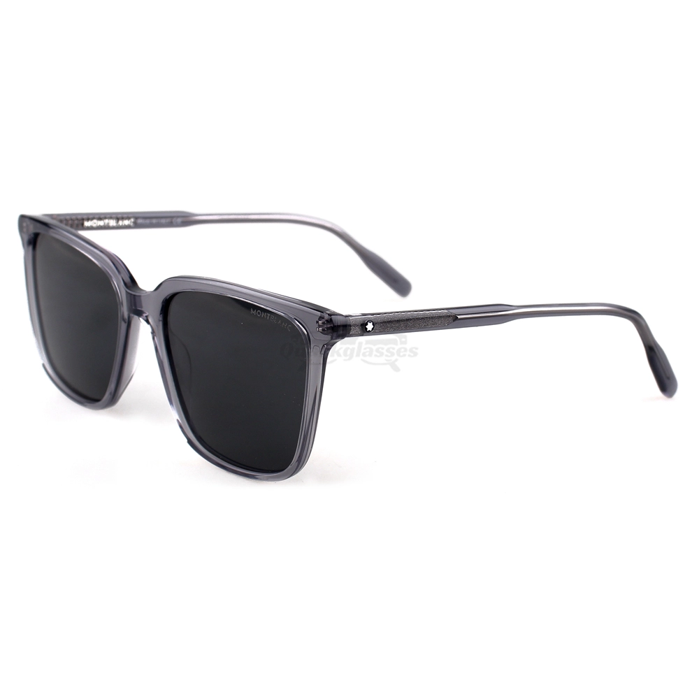 Montblanc Snowcap Emblem Acetate Full Frame Sunglasses MB0084 (12)