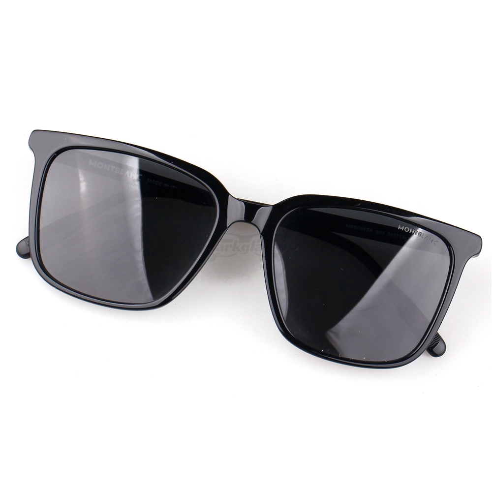Montblanc Snowcap Emblem Acetate Full Frame Sunglasses MB0084 (2)