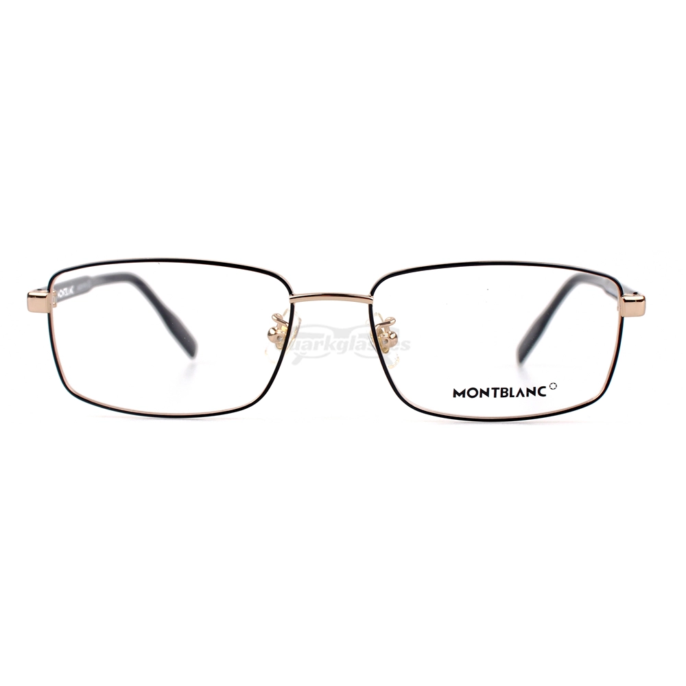 Montblanc Snowcap Emblem Acetate Metal Full Frame Eyeglasses MB0087 (10)