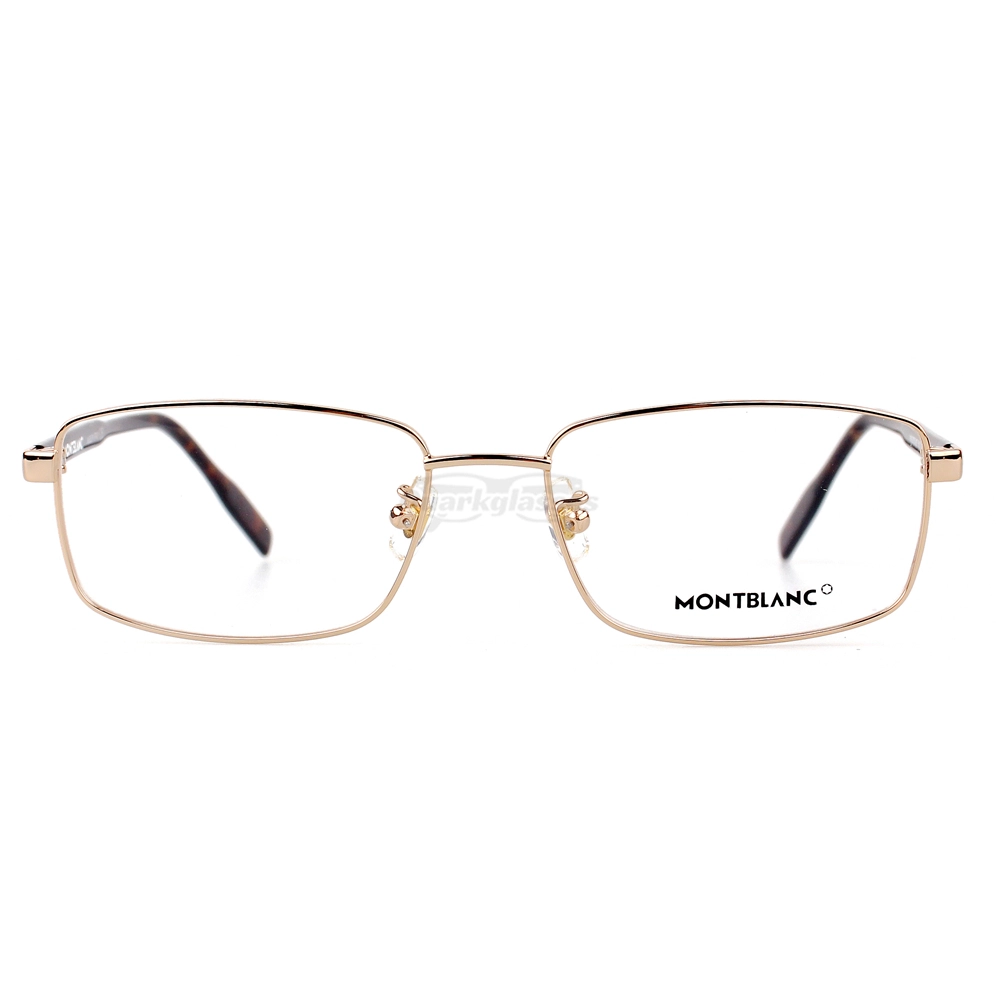 Montblanc Snowcap Emblem Acetate Metal Full Frame Eyeglasses MB0087 (3)