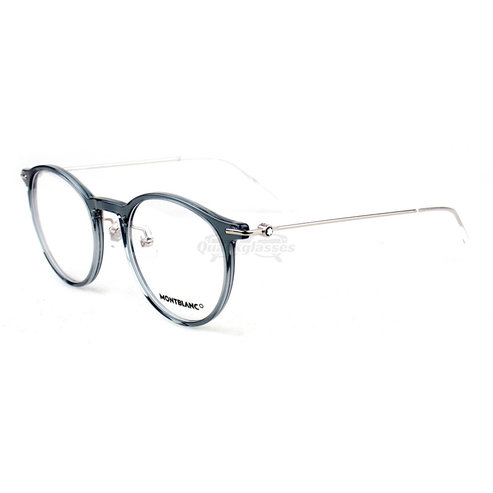 Montblanc Snowcap Emblem Acetate Metal Full Frame Eyeglasses MB0099 (11)