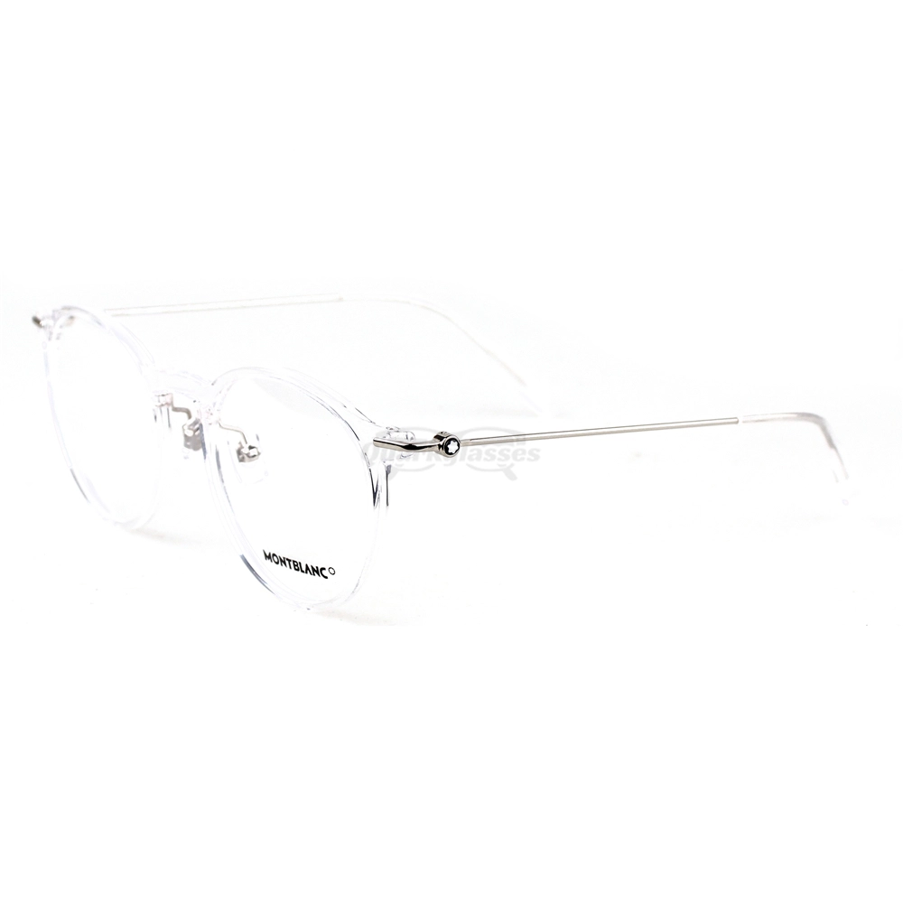 Montblanc Snowcap Emblem Acetate Metal Full Frame Eyeglasses MB0099 (13)