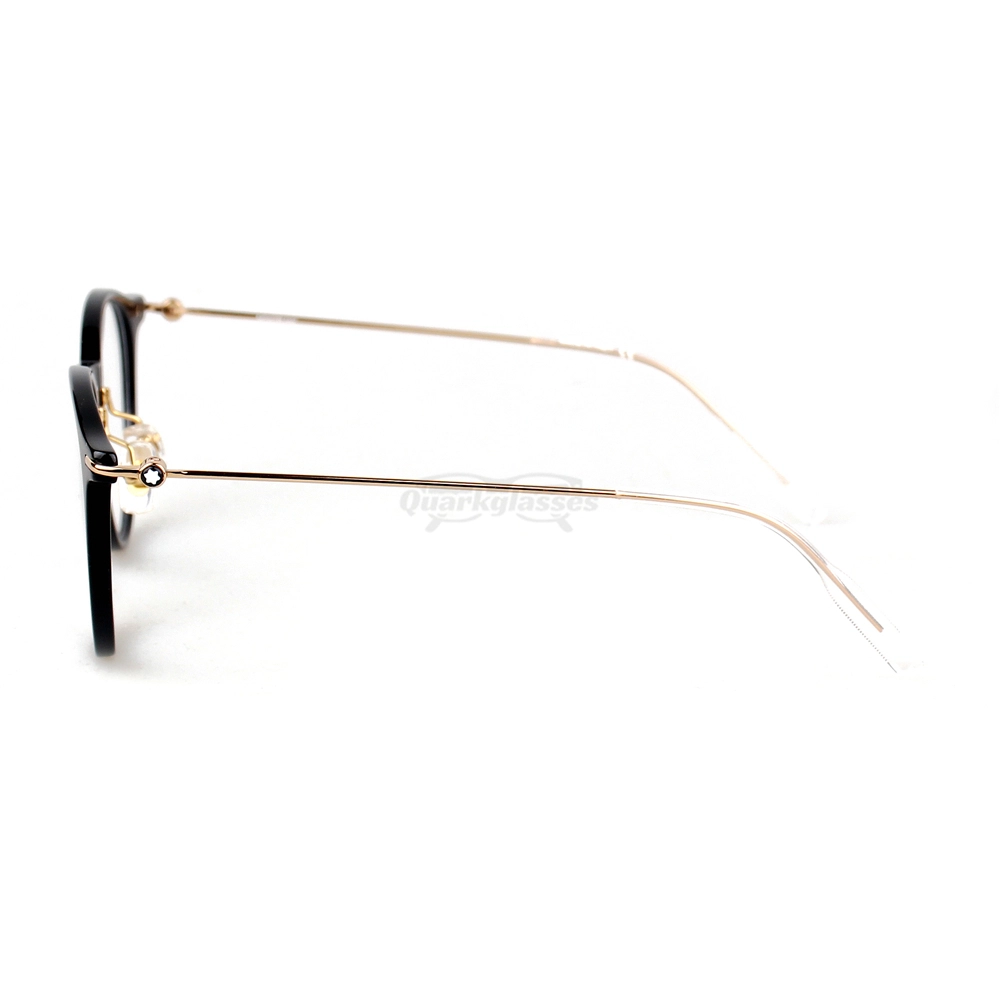 Montblanc Snowcap Emblem Acetate Metal Full Frame Eyeglasses MB0099 (6)