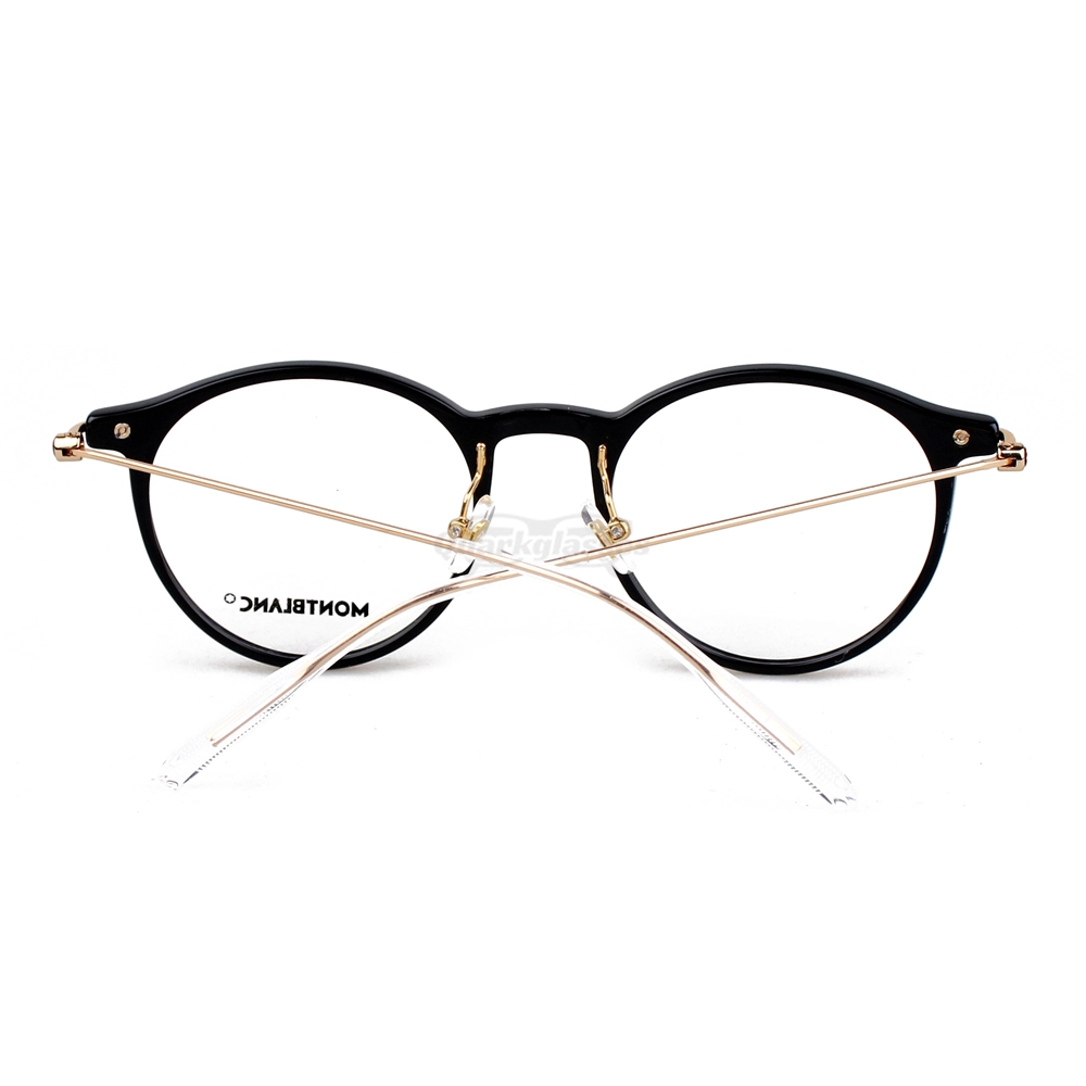 Montblanc Snowcap Emblem Acetate Metal Full Frame Eyeglasses MB0099 (7)