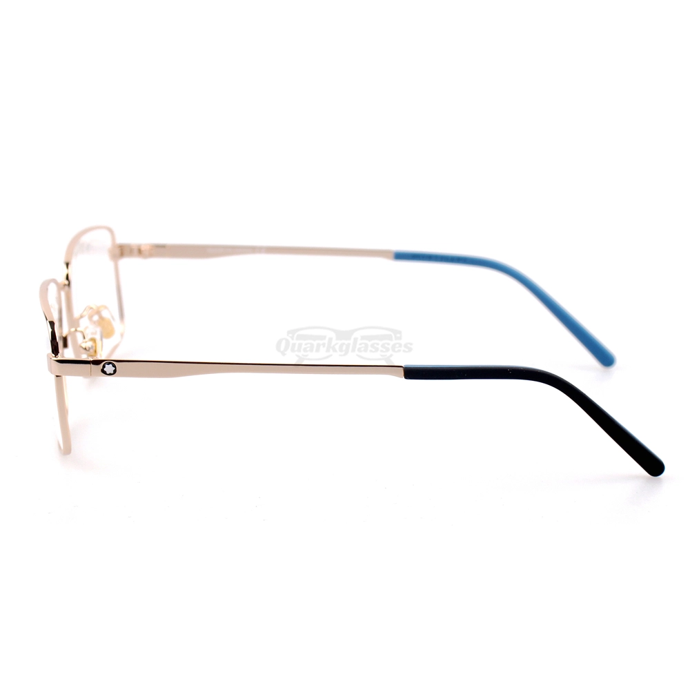 Montblanc Snowcap Emblem Acetate Metal Full Frame Eyeglasses MB0108 (4)