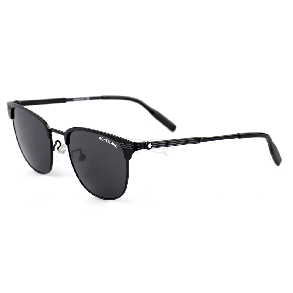 Montblanc Snowcap Emblem Acetate Metal Full Frame Sunglasses MB0092 (16)