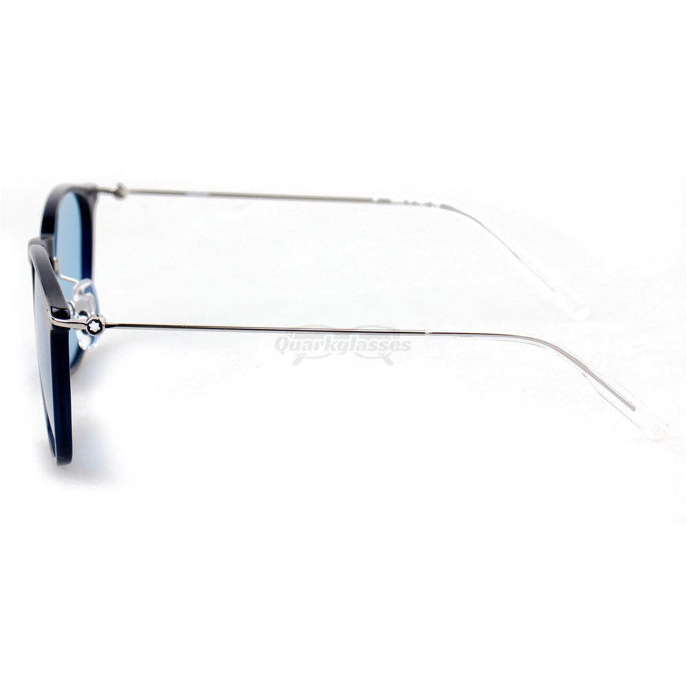 Montblanc Snowcap Emblem Acetate Metal Full Frame Sunglasses MB0098S (10)