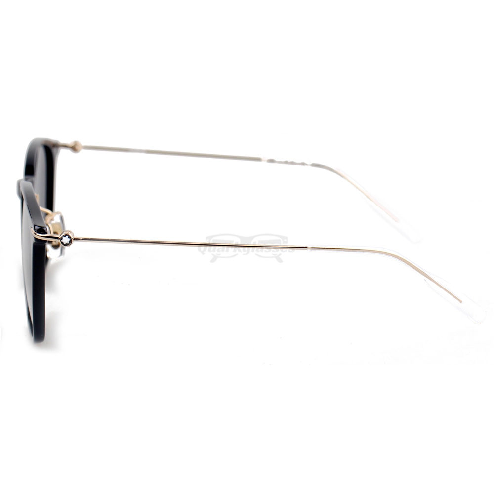 Montblanc Snowcap Emblem Acetate Metal Full Frame Sunglasses MB0098S (7)