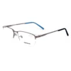 Montblanc Snowcap Emblem Acetate Metal Half Frame Eyeglasses MB0107 (14)