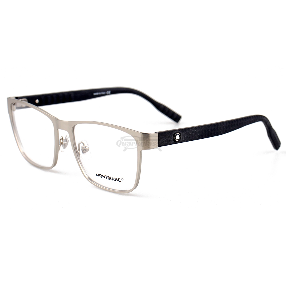 Montblanc Snowcap Emblem Metal Acetate Full Frame Eyeglasses MB0067 (10)