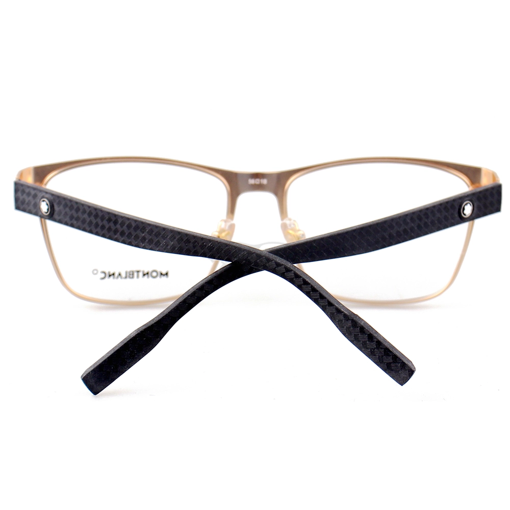 Montblanc Snowcap Emblem Metal Acetate Full Frame Eyeglasses MB0067 (5)