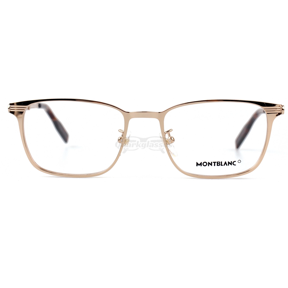 Montblanc Snowcap Emblem Metal Full Frame Eyeglasses MB0094 (2)