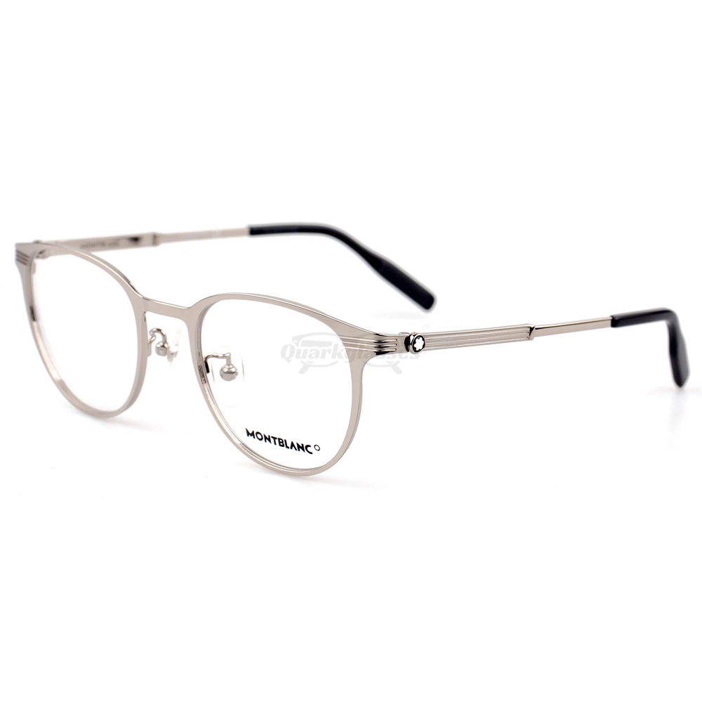Montblanc Snowcap Emblem Metal Full Frame Eyeglasses MB0095 (10)