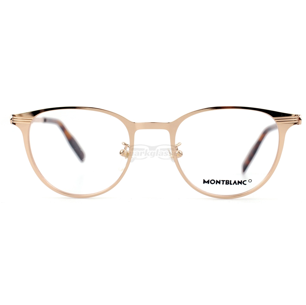 Montblanc Snowcap Emblem Metal Full Frame Eyeglasses MB0095 (2)
