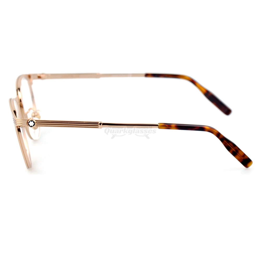Montblanc Snowcap Emblem Metal Full Frame Eyeglasses MB0095 (4)