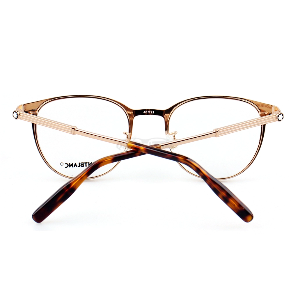 Montblanc Snowcap Emblem Metal Full Frame Eyeglasses MB0095 (5)