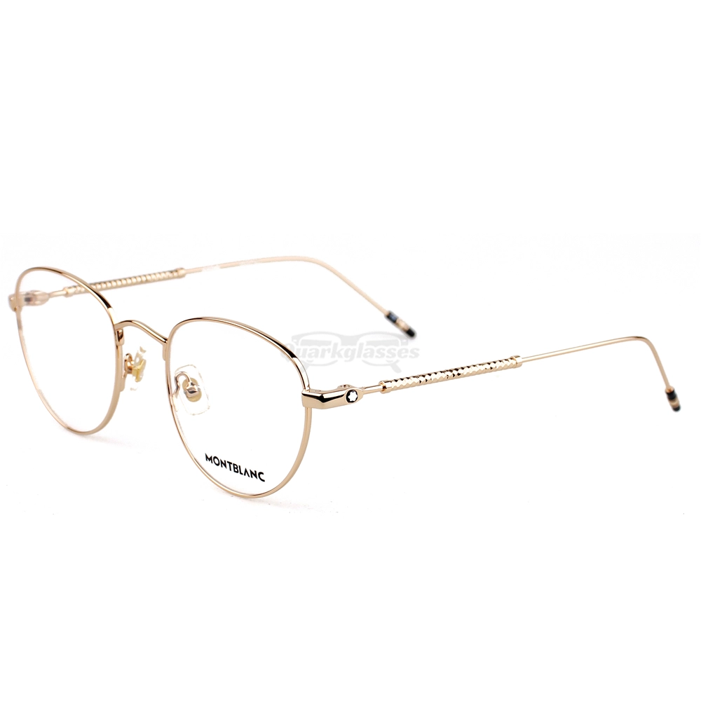 Montblanc Snowcap Emblem Metal Full Frame Eyeglasses MB0111 (3)