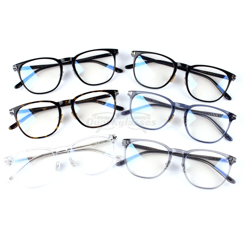 Tom Ford Acetate Icon Collection Full Frame Eyeglasses TF5700 (1)