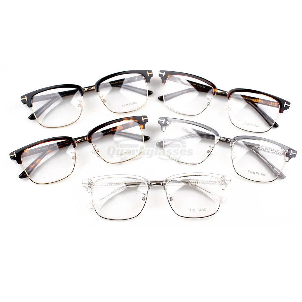 Tom Ford Acetate Metal Icon Collection Full Frame Eyeglasses TF5635 (1)