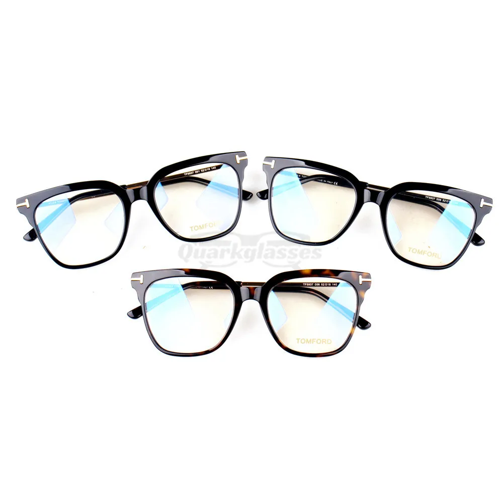 Tom Ford Icon Collection Acetate Metal Full Frame Eyeglasses TF5937 (1)