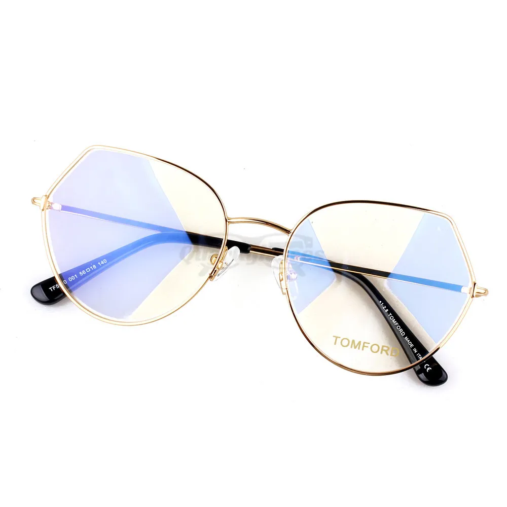 Tom Ford Metal Full Frame Geometry Eyeglasses TF5940 (2)
