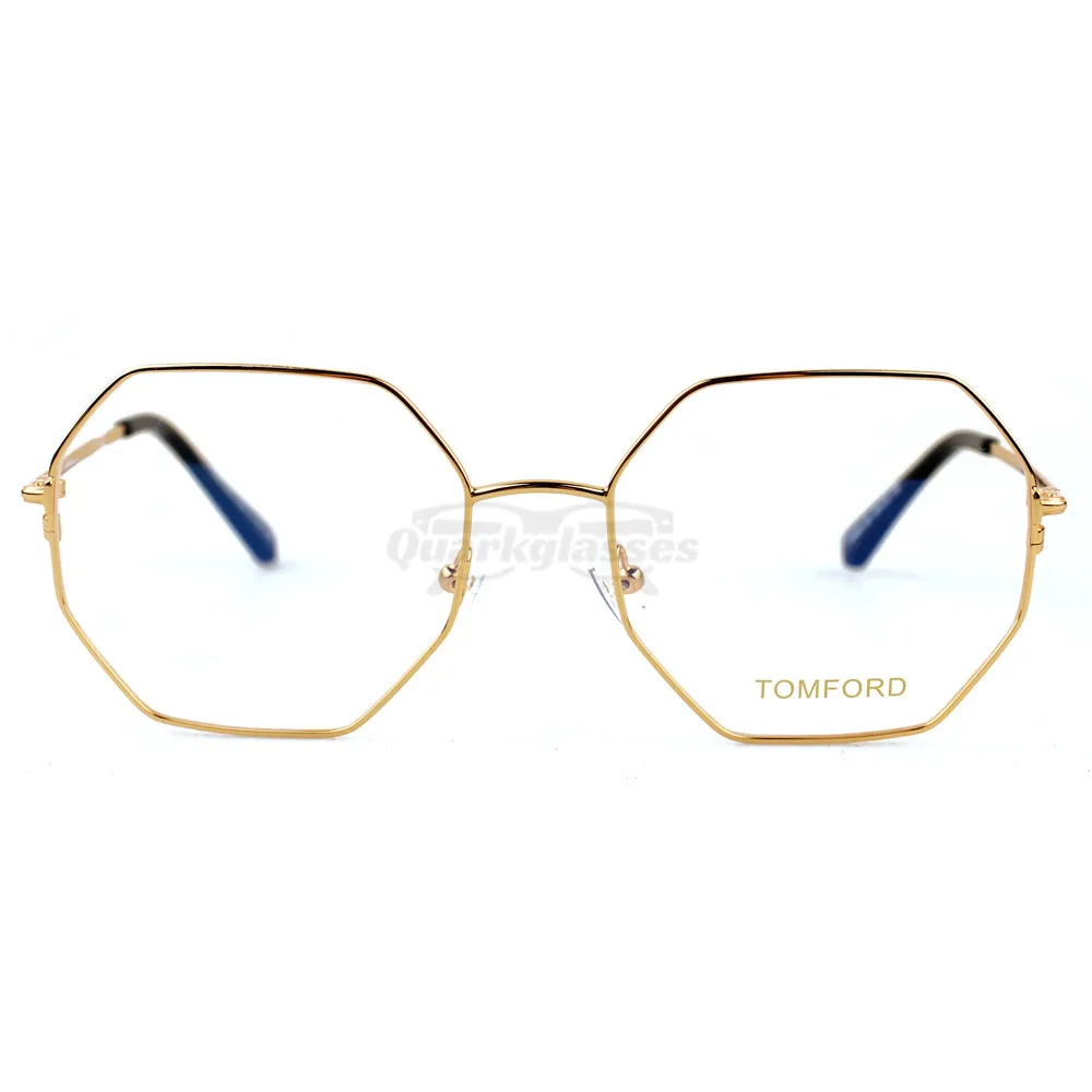 Tom Ford Metal Full Frame Octagon Eyeglasses TF5939 (3)