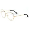 Tom Ford Metal Full Frame Round Eyeglasses TF5938 (4)