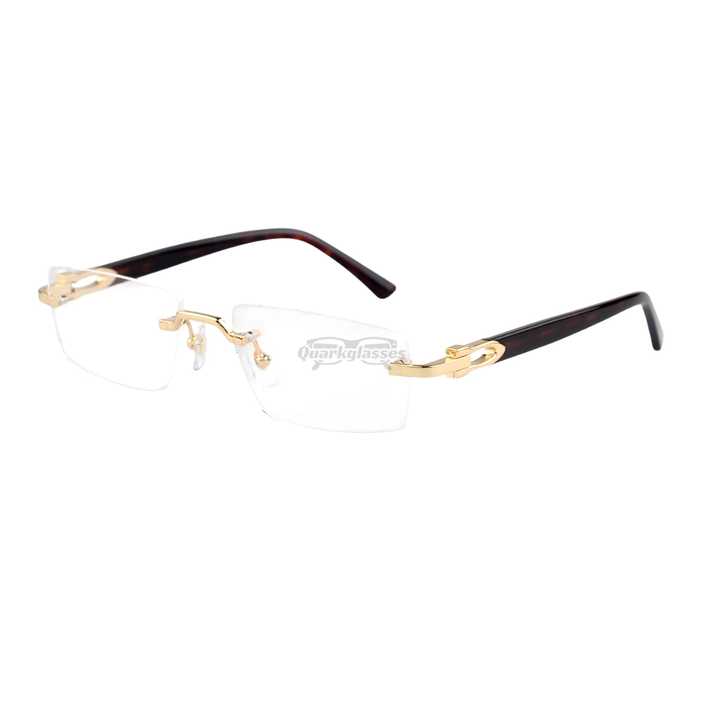 Cartier C Decor Acetate Titanium Rimless Eyeglasses CT0581O (3)